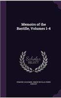 Memoirs of the Bastille, Volumes 1-4: (English)