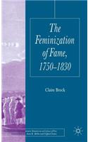 Feminization of Fame 1750-1830