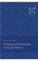 Purpose and Necessity in Social Theory