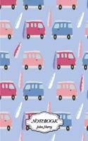 Notebook Dot-grid Van Pattern