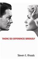 Taking Sex Differences Seriously