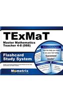 Texmat Master Mathematics Teacher 4-8 (088) Flashcard Study System