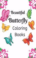 Beautiful Butterfly Coloring Books for Adults