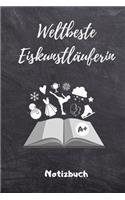 Weltbeste Eiskunstläuferin Notizbuch