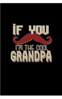 If you mustache I'm the cool grandpa: Food Journal - Track your Meals - Eat clean and fit - Breakfast Lunch Diner Snacks - Time Items Serving Cals Sugar Protein Fiber Carbs Fat - 110 pag