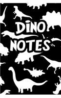 Dino Notes: 6x9" Dot Bullet Notebook/Journal For Everyday Writing, Drawing, Doodling And Journaling Birthday, Back To School And Christmas Gift Idea For Childre