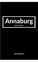 Annaburg: Notizblock A5 120 Seiten - Punktraster - Notizbuch für deine Stadt