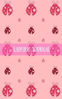 Ladybug Journal: Blank Lines Journal To Record Notes And Daily Activities
