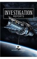 Investigation Reports Journal, Notebook. Format 6" X 9" - 100 blank pages with lines.: Perfect notebook for all your research.