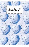 Notebook: Volleyball Notebook For Girls Boys Kids Man Women For School & Journaling - Perfect Gift Ideas For Volleyball Coaches Players Team Teammates Fans & 