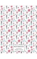 Notebook magic lover: Cute birds cover and Dot Graph Line Sketch pages, Extra large (8.5 x 11) inches, 110 pages, White paper, Sketch, Draw and Paint(1 Cute Birds Notebook)