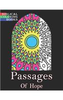 Passages of Hope: A Christian Bible Study Coloring Book