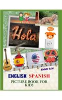 English- Spanish Picture Book for Kids