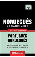 Vocabulário Português Brasileiro-Norueguês - 9000 palavras: (139 Brazilian Portuguese Collection)