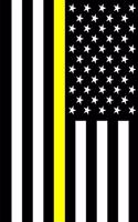 Thin Yellow Line Sketchbook: Thin Yellow Line Sketchbook, Dispatcher Sketch Book, 911 Dispatcher Drawing Book, Thin Yellow Line Notebook, 8.5 X 11 Sketch Paper with 120 Pages