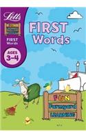 First Words Age 3-4: (Letts Fun Farmyard Learning)