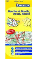 Meuse, Meurthe-et-Moselle, Moselle: Meurthe Et Moselle, Meuse, Moselle 307(No. 307 Michelin Local Maps)