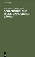 Schachprobleme Weiß Dame Und Ein Läufer