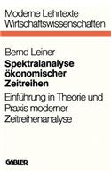 Spektralanalyse ökonomischer Zeitreihen