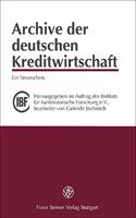 Archive Der Deutschen Kreditwirtschaft