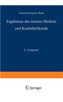 Ergebnisse der inneren Medizin und Kinderheilkunde