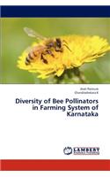 Diversity of Bee Pollinators in Farming System of Karnataka