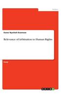 Relevance of Arbitration to Human Rights