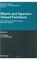 Matrix and Operator Valued Functions