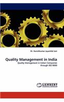 Quality Management in India