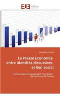 La Presse Economie Entre Identités Discursives Et Lien Social