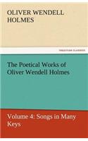 Poetical Works of Oliver Wendell Holmes