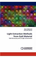 Light Extraction Methods from Gan Material
