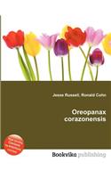 Oreopanax Corazonensis: (English)