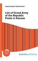 List of Grand Army of the Republic Posts in Kansas: (English)