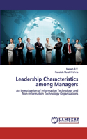 Leadership Characteristics among Managers