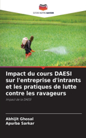 Impact du cours DAESI sur l'entreprise d'intrants et les pratiques de lutte contre les ravageurs