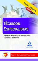 Tecnicos especialistas del instituto nacional de toxicologia y ciencias forenses. Test y supuestos practicos