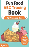 Fun Food ABC Tracing Book for Preschool Kids