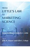 From Little's Law to Marketing Science