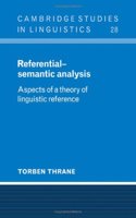 Referential-Semantic Analysis