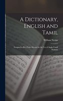 Dictionary, English and Tamil