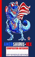 AMERISAURUS-REX Composition Notebook
