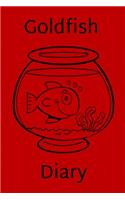 Goldfish Diary: Customized Aquarium Goldfish Hobbyist Record Keeping Book. Log Water Chemistry, Maintenance And Fish Health