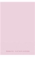 The 6x9 Pink Dot Grid Notebook