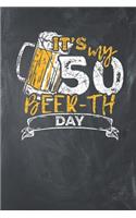 It's my 50 Beer-Th Day