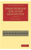 Forschungen Zur Alten Geschichte 2 Volume Paperback Set