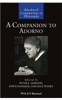 A Companion to Adorno