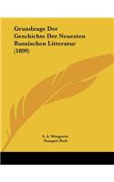 Grundzuge Der Geschichte Der Neuesten Russischen Litteratur (1899)