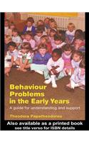 Behaviour Problems in the Early Years