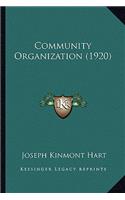 Community Organization (1920)